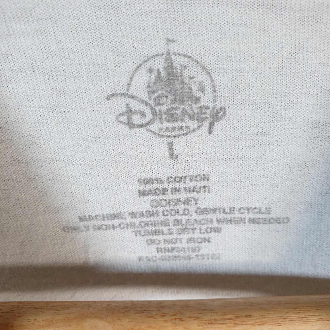 Vintage Disney Land Mickey Mouse T Shirt Men’s Large White Graphic Cartoon