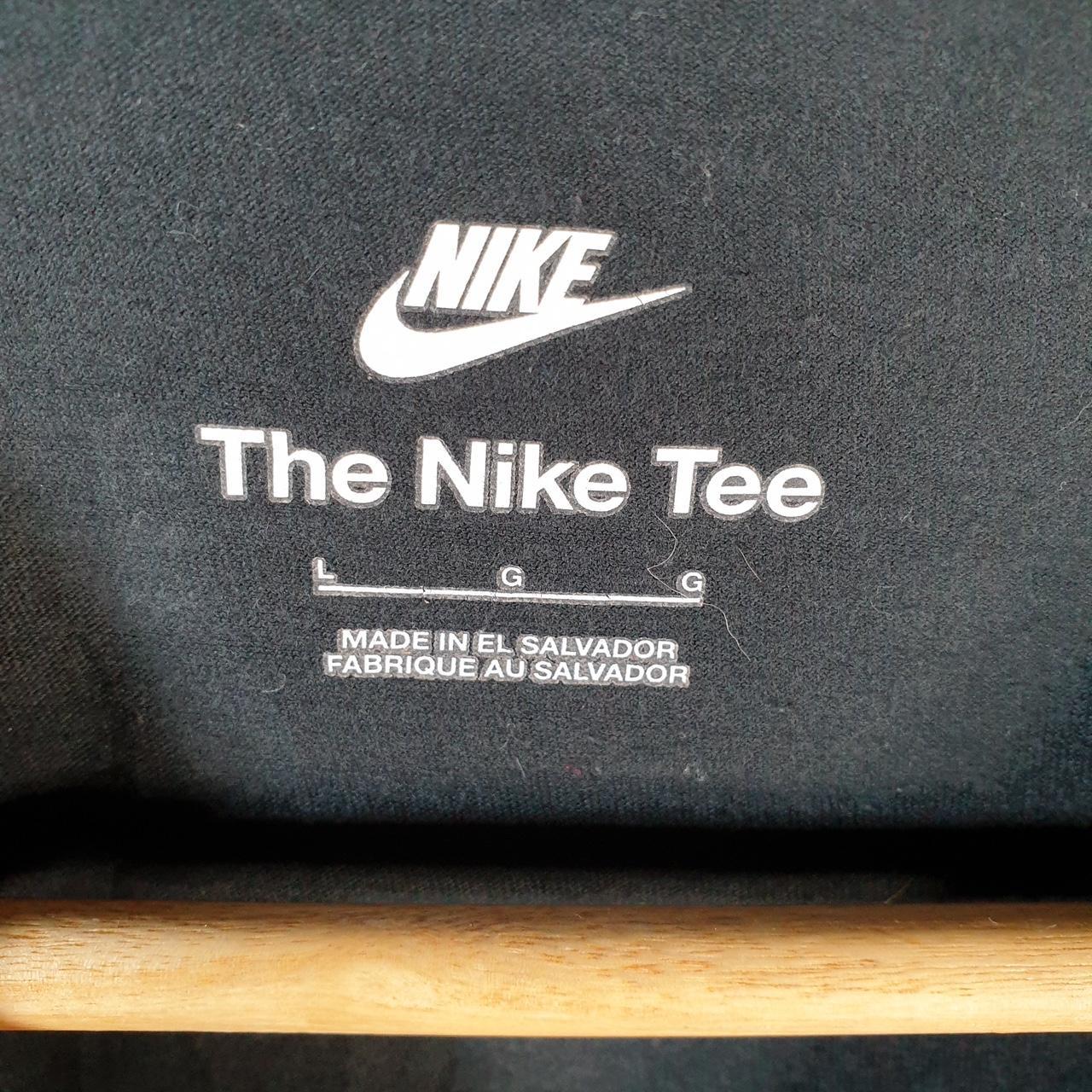 Vintage Nike Basketball Hoops T Shirt Men’s Large Black Swoosh Athletic Graphic