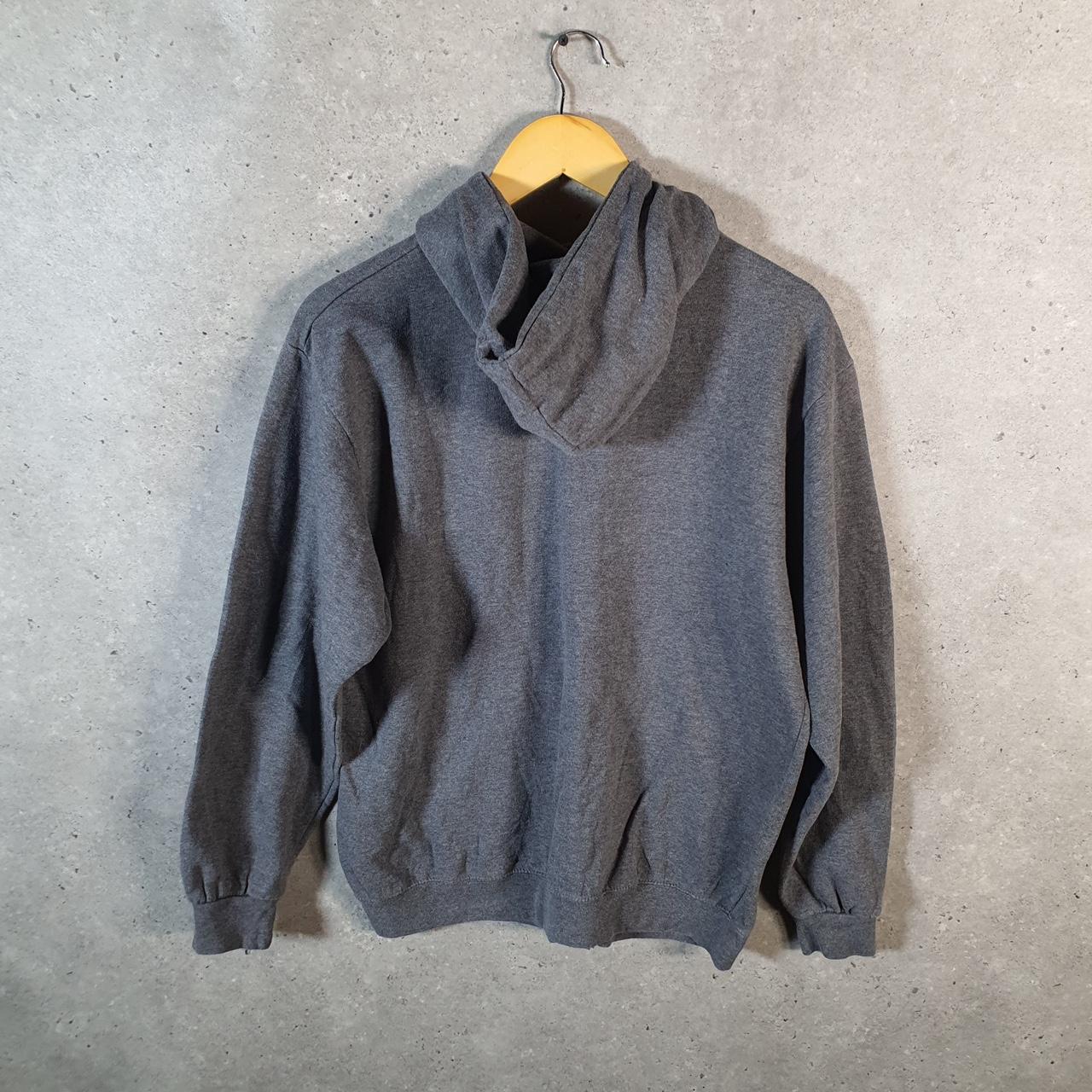 Vintage Lee Sport Hoodie Womens Medium Grey USA Full Zip