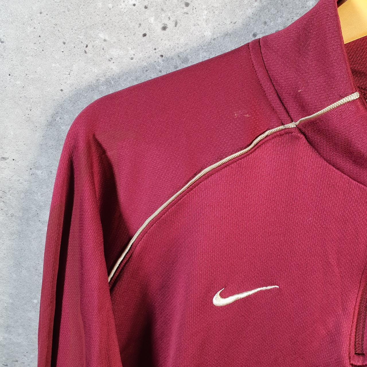 Vintage Nike Team Florida State 1/4 Zip Sweatshirt Men’s 2XL Red Swoosh Y2K Pullover