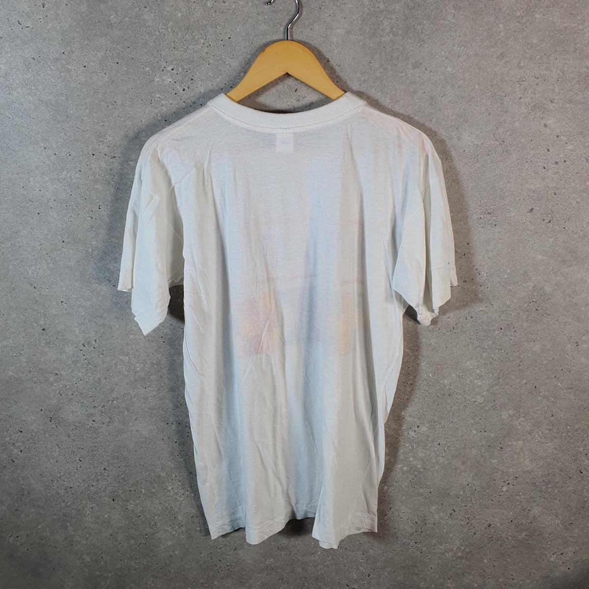 Vintage Beach Club Sint Maarten Graphic 90s USA Single Stitch T Shirt Men’s XL White