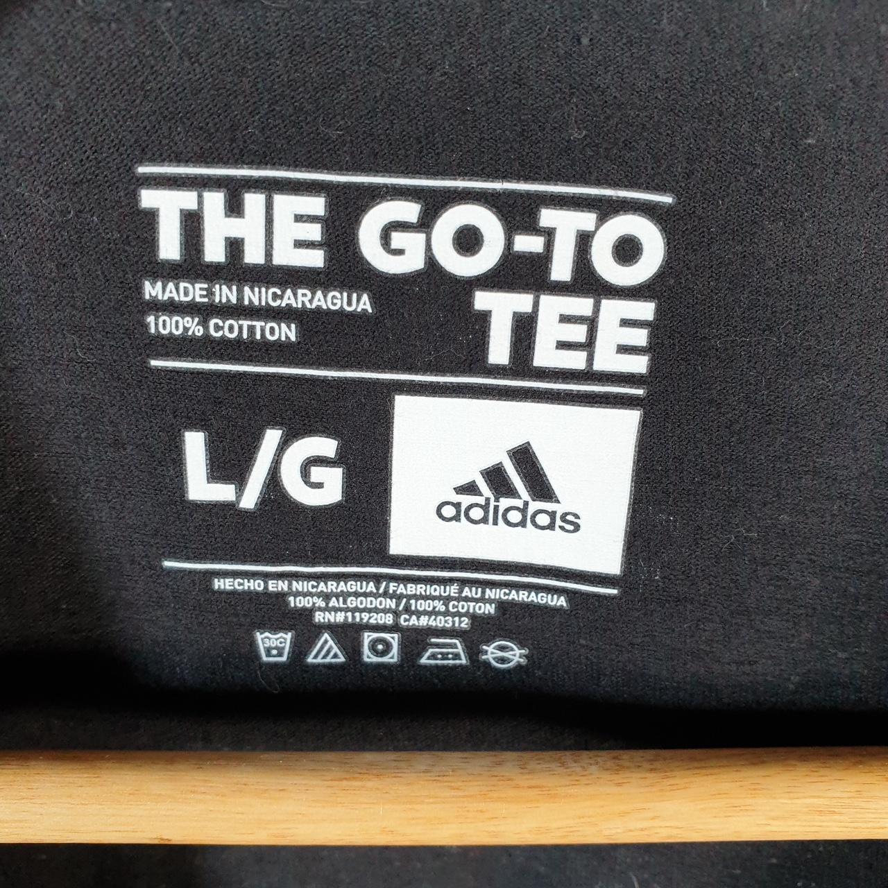 Vintage Adidas Go To Tee NHL Las Vegas Golden Knights T Shirt Men’s Large Black