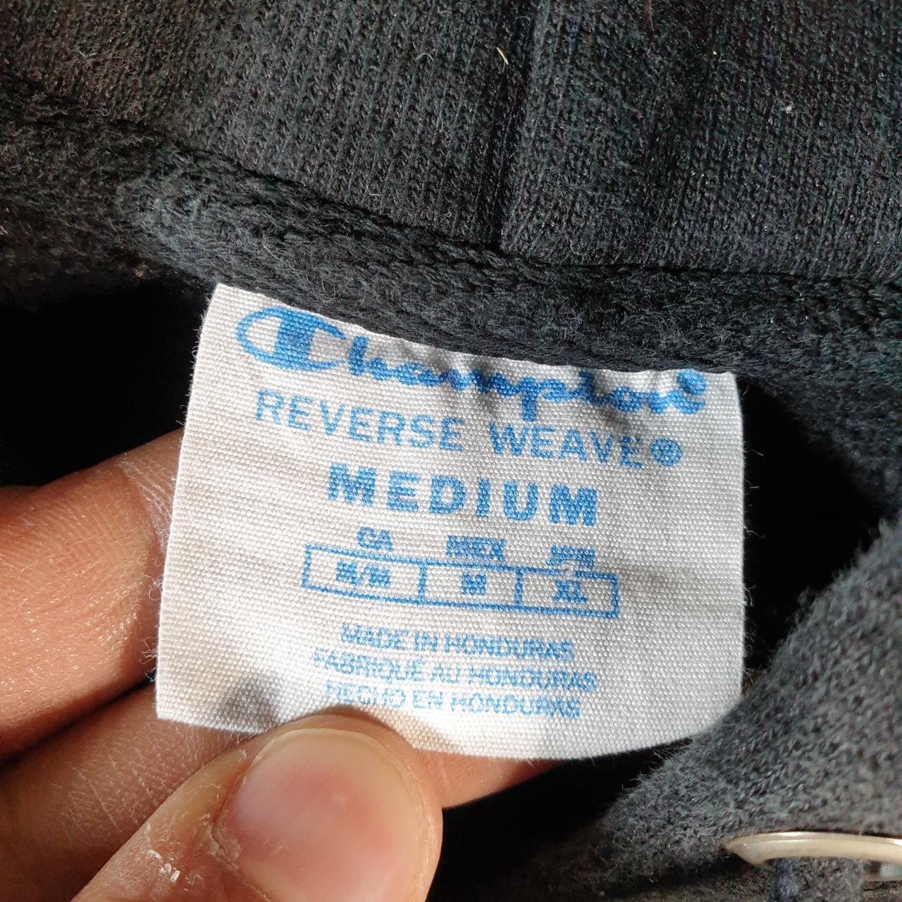 Vintage Champion Reverse Weave Hoodie Men’s M Black Pro Sport Pullover