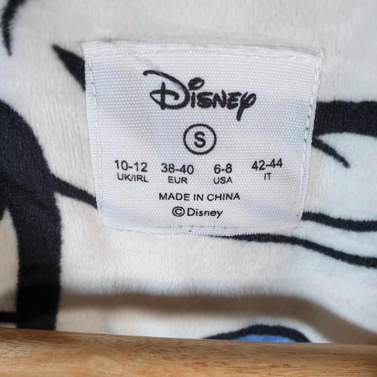 Disney Mickey Mouse Fleece Pullover Sweatshirt Womens Small White Logo