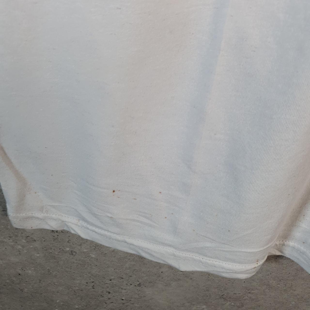 Vintage Puma Spellout T Shirt Womens XL White sports Logo Athletic