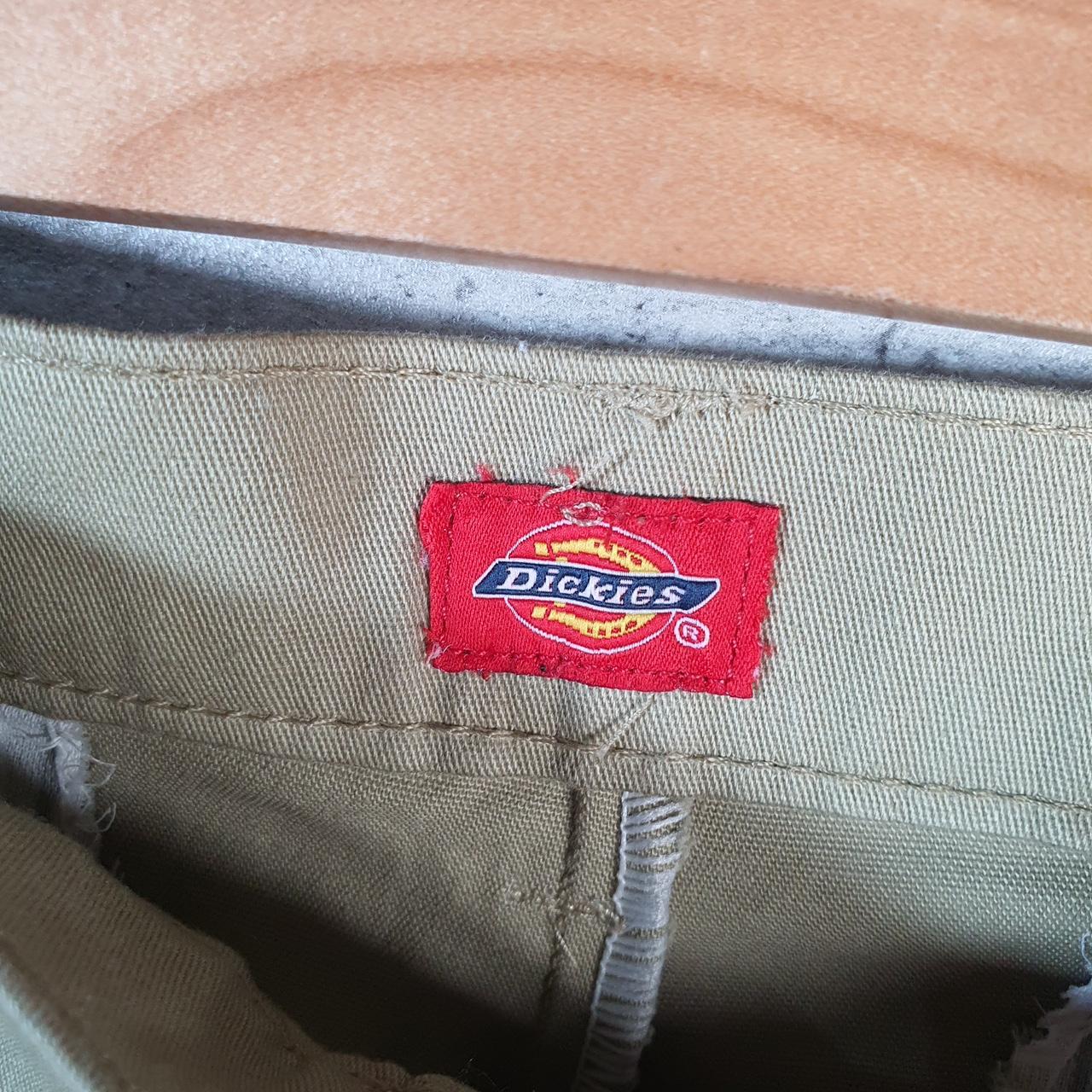 Vintage Dickies Baggy Chino Shorts Jorts Cargo Womens W28 Brown Classic Fit