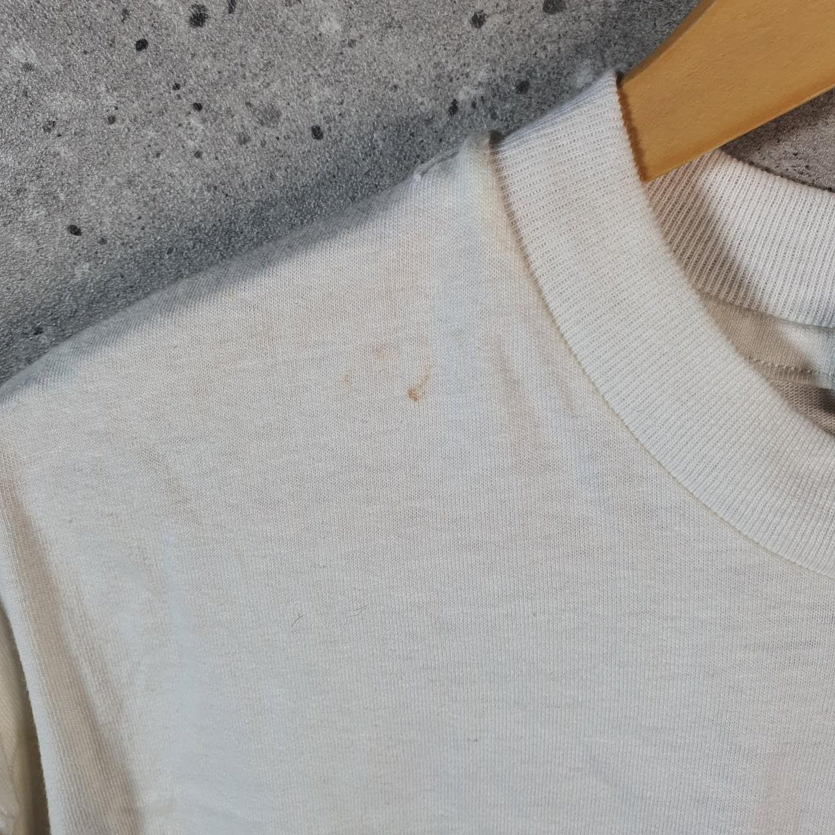 Vintage Hanes Beefy Radical Conservative 90s USA Single Stitch T Shirt Men’s Large White Big Fish Vintage