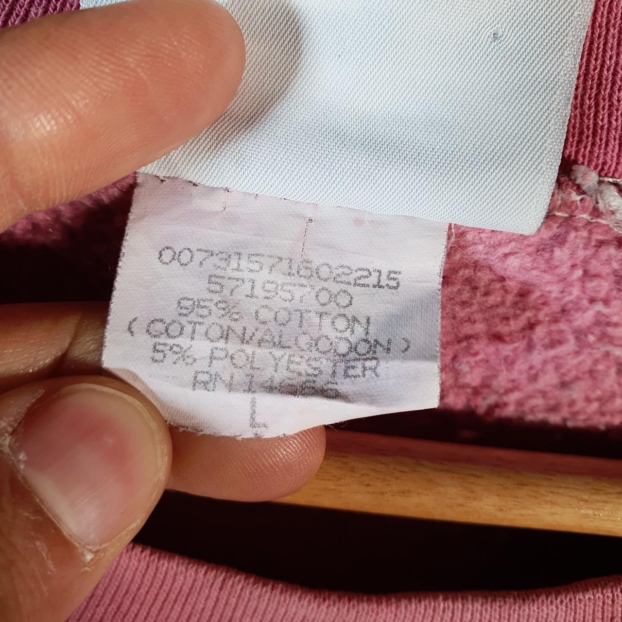 Vintage Lee Heavyweight Sweatshirt Men’s Large Pink Tie Dye Blank Baggy