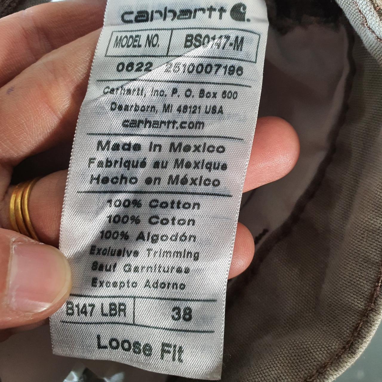 Vintage Carhartt Baggy Carpenter Shorts Jorts Cargo Men’s W38 Grey Loose Fit Workwear A4704