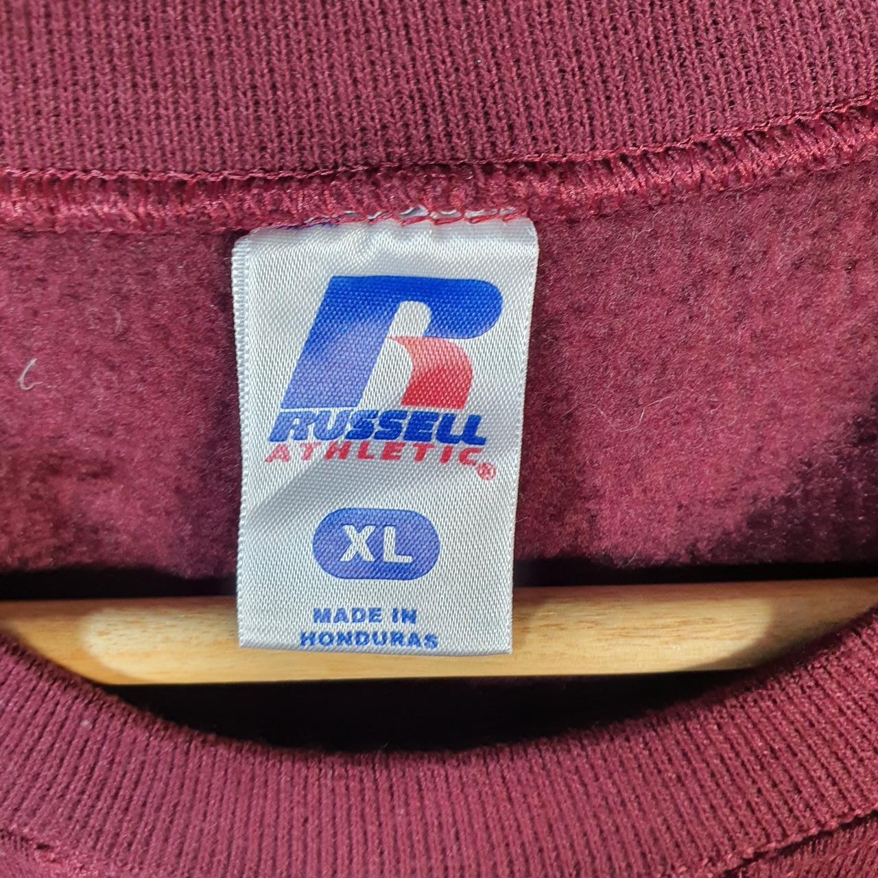 Vintage Russell Athletic Lockhaven Alumni Sweatshirt Men’s XL Burgundy Pullover Baggy