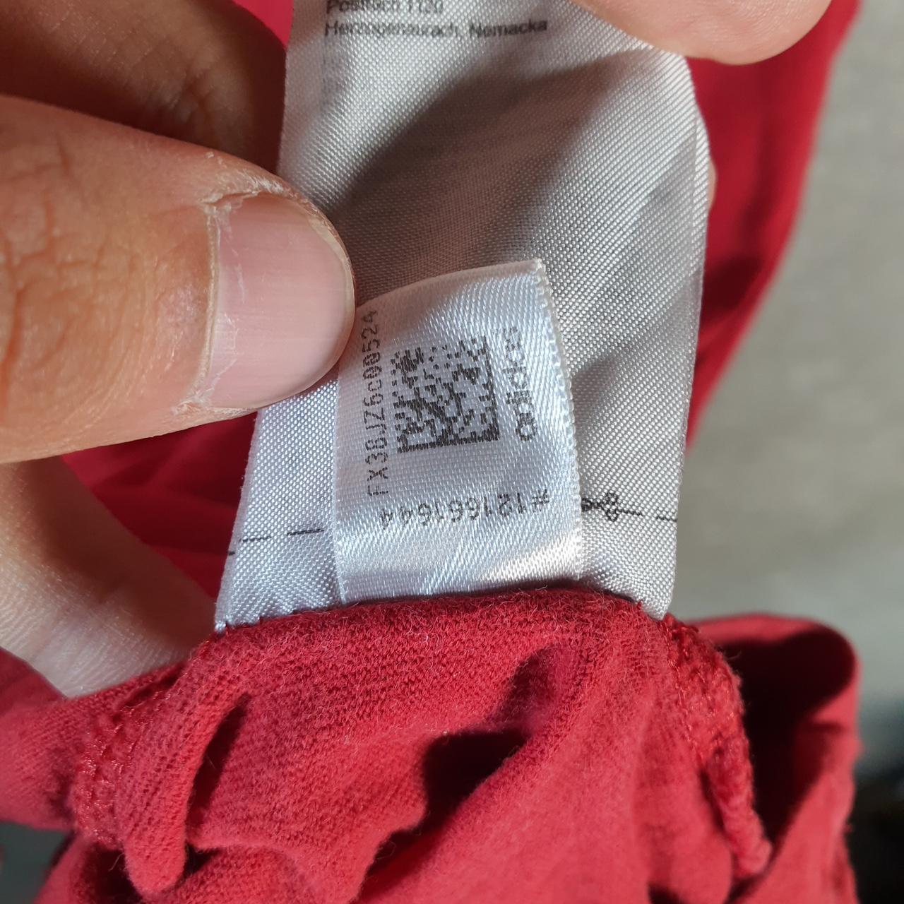 Vintage Adidas Trefoil Retro T Shirt Men’s XL Red Three Stripes Logo