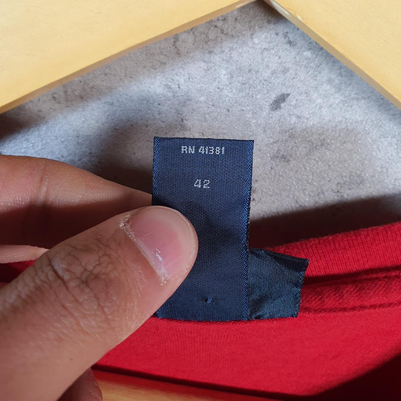 Vintage Ralph Lauren Polo T Shirt Men’s Medium Red Embroidered Pony Classic Fit C9103