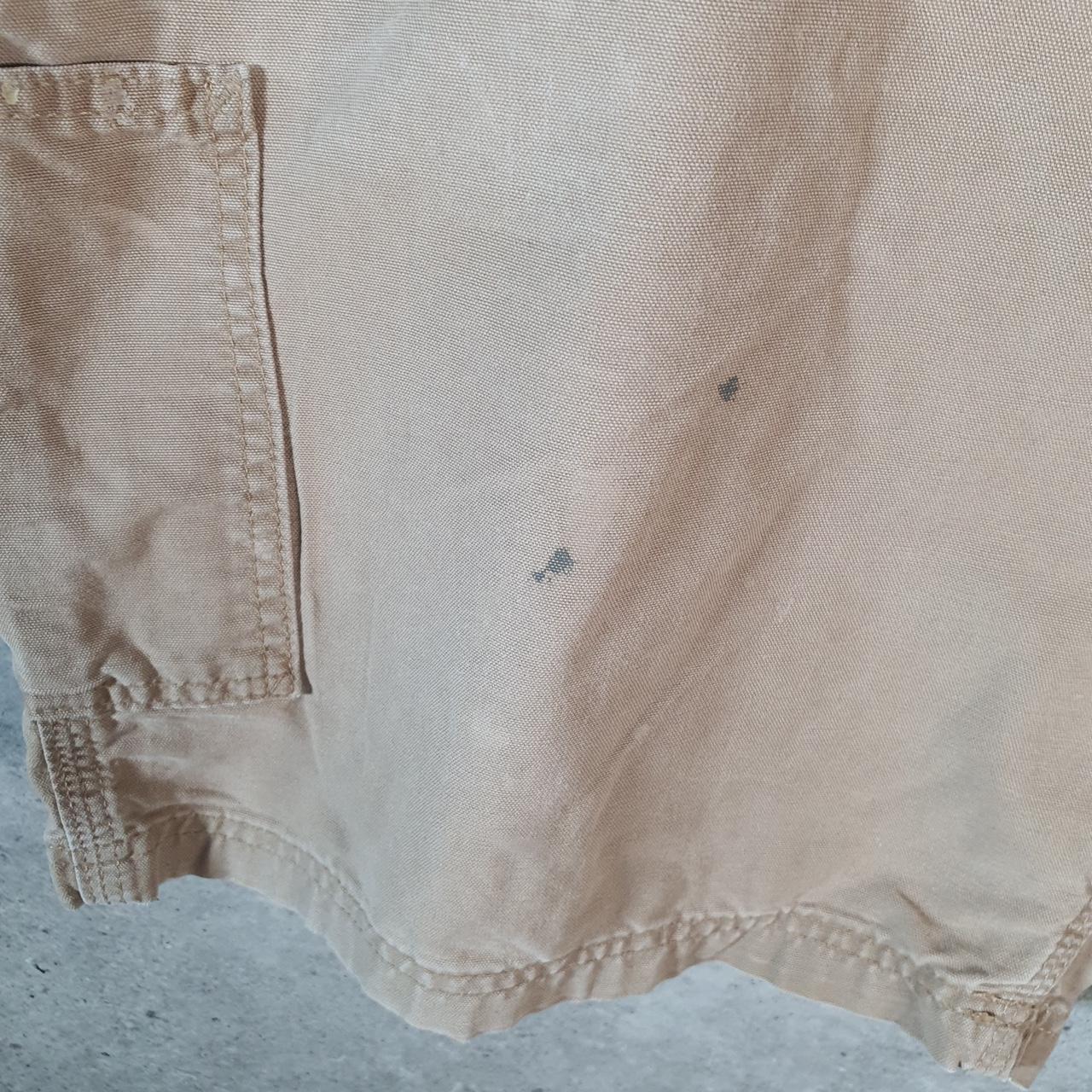 Vintage Carhartt Baggy Carpenter Shorts Jorts Cargo Men’s W40 Brown Original Fit Workwear A4865