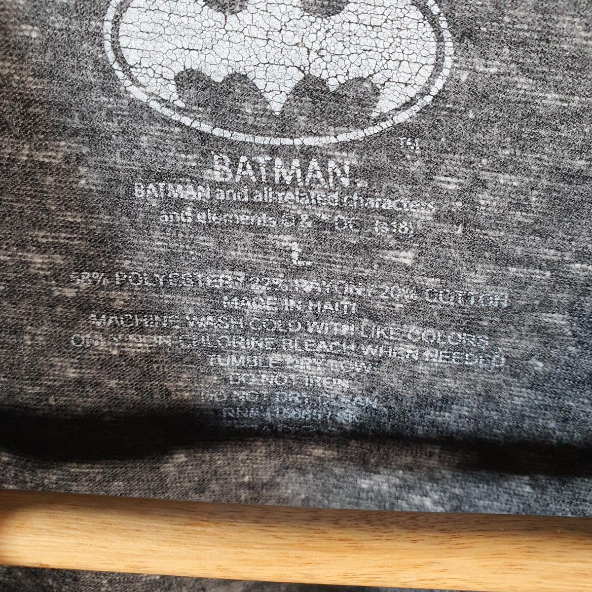 Vintage Batman & Robbin T Shirt Men’s Large Grey Graphic Cartoon