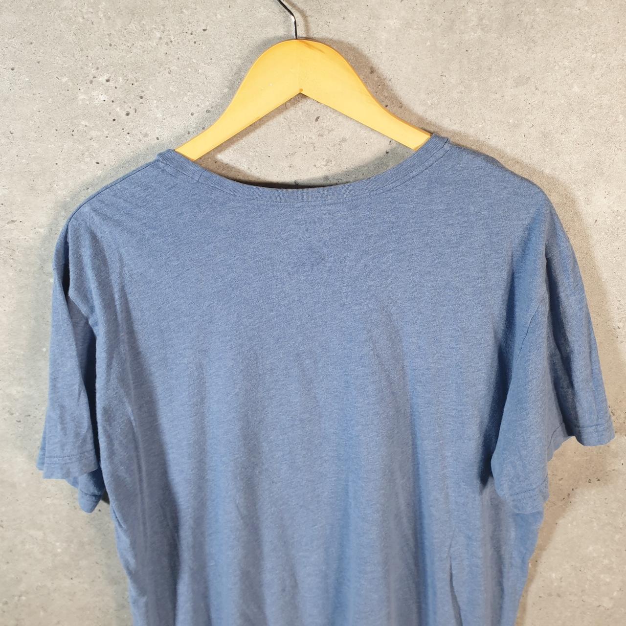 Vintage Ralph Lauren Polo T Shirt Men’s Large Blue Embroidered Classic Fit Pony C9070