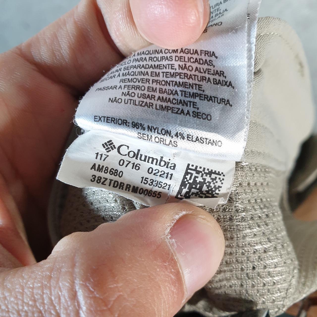 Vintage Columbia Omni Shield Shorts Jorts Cargo Men’s W34 Brown Athletic Hiking Baggy