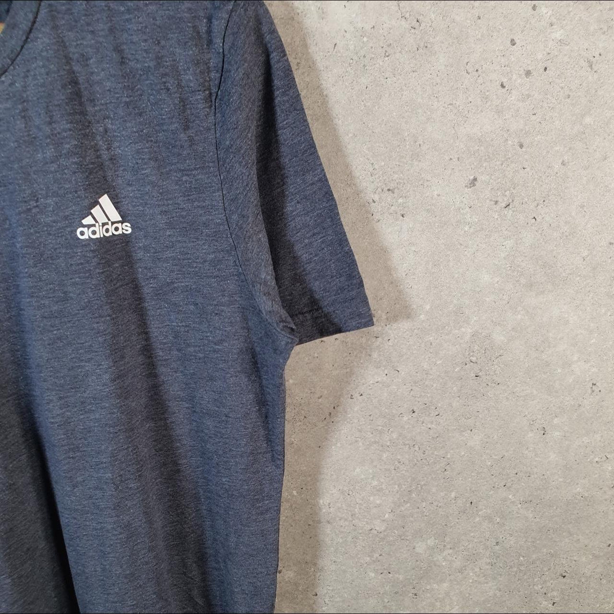 Vintage Adidas Primegreen Aeroready T Shirt Shirt Men’s Medium Grey Three Stripes Logo Athletic