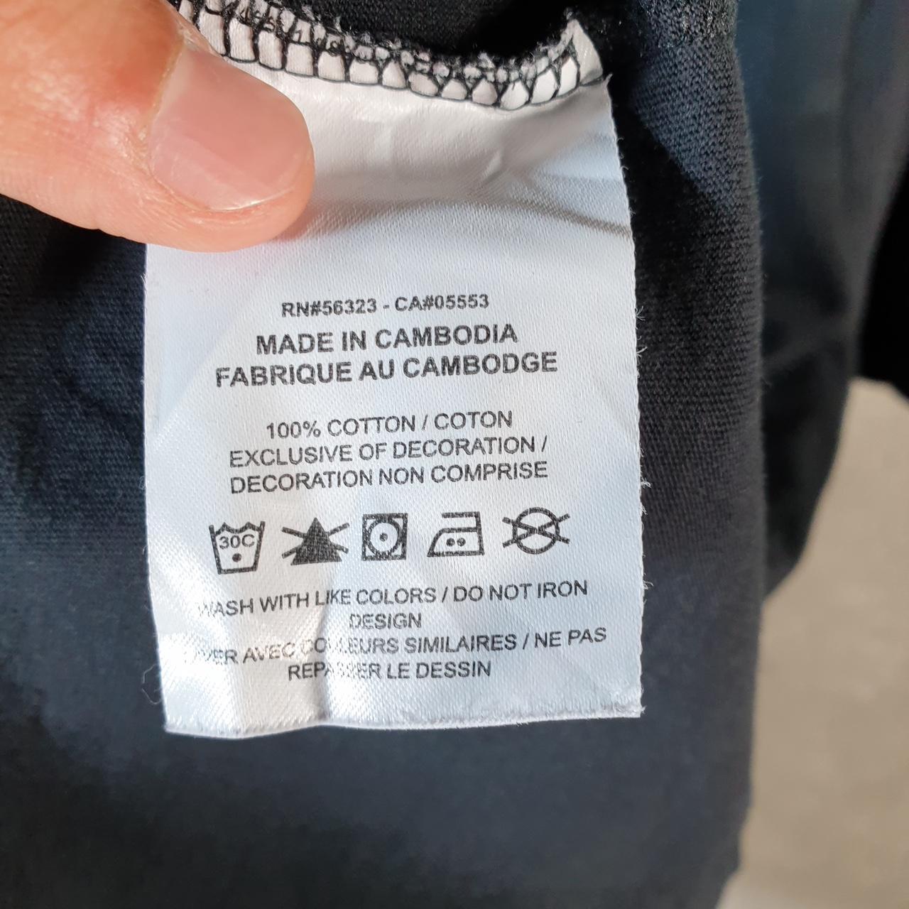 Vintage Nike T Shirt Men’s Large Black Printed Single Swoosh Logo Athletic C8281