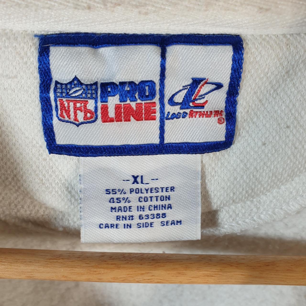 Vintage NFL Pro Line Logo Athletic Dallas Cowboys Sweatshirt Men’s XL White USA Pro Sport
