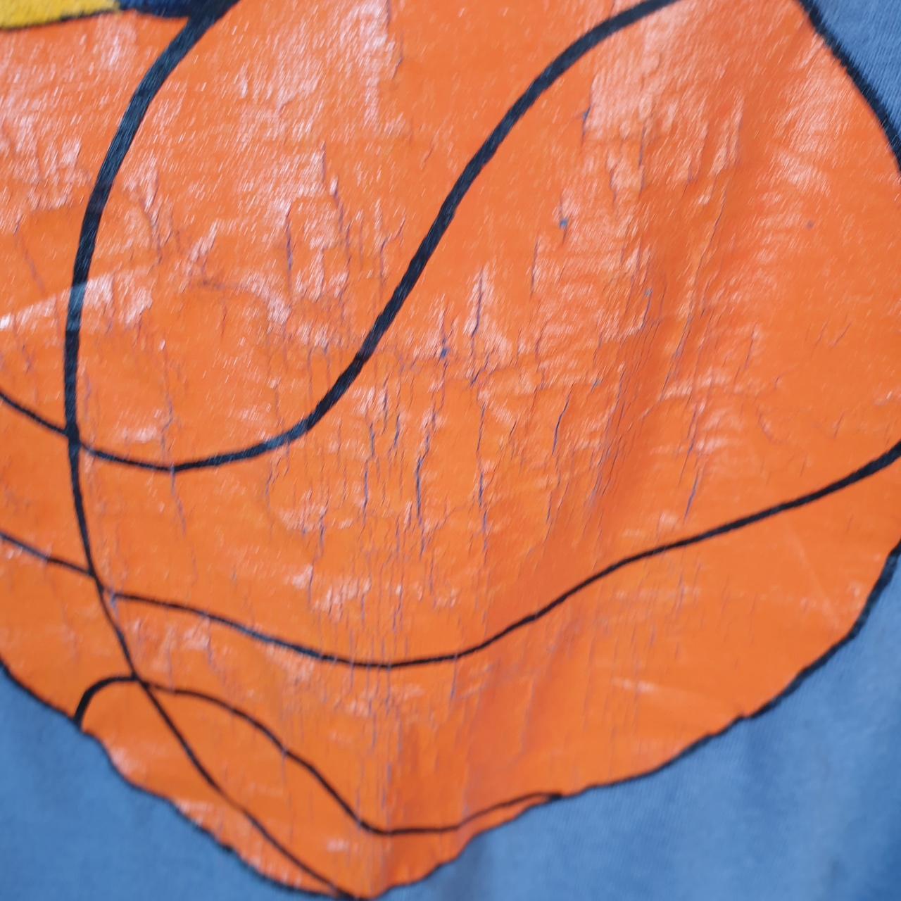 Vintage Fruit Of The Loom Ithaca Basketball 90s USA Single Stitch T Shirt Men’s Medium Grey