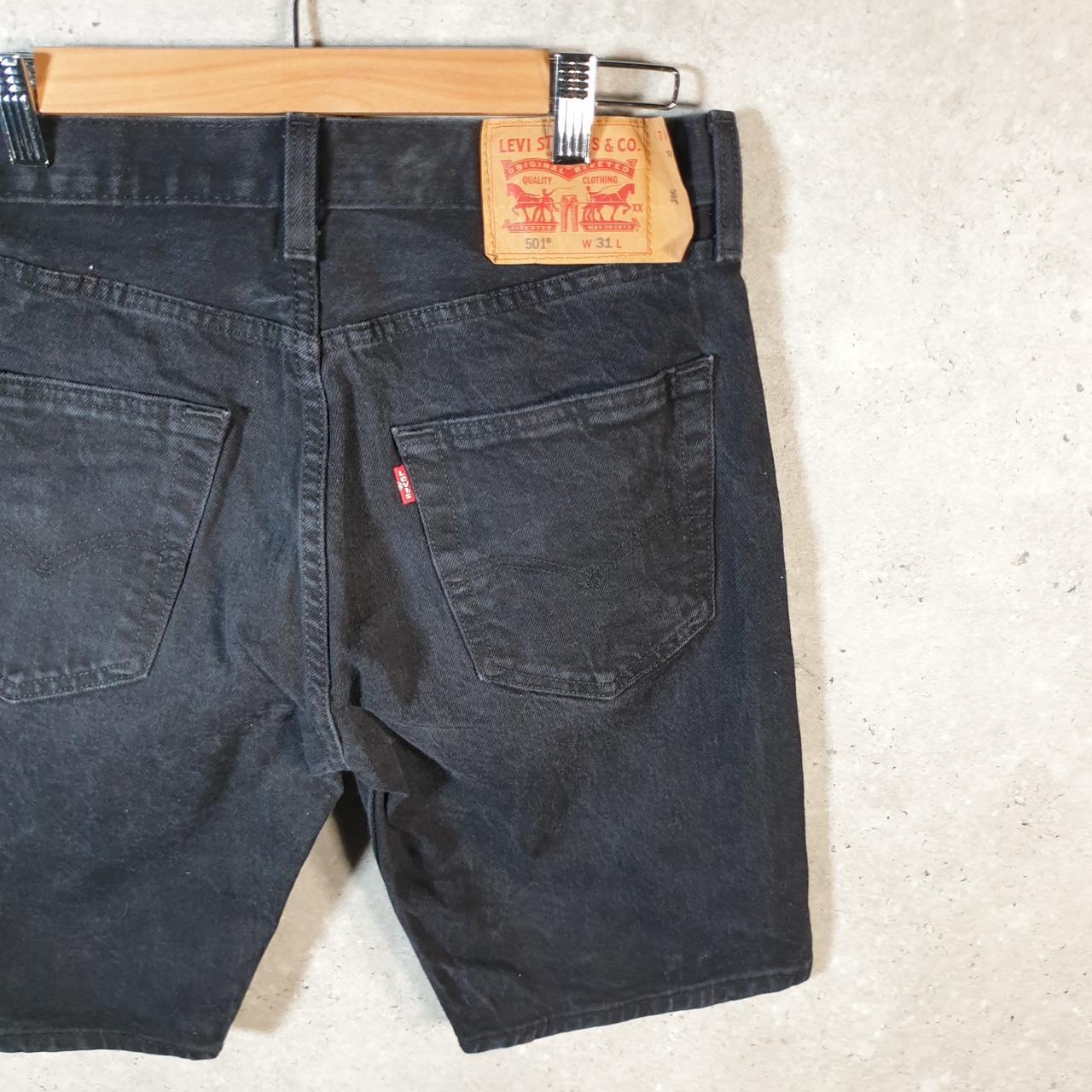 Vintage Levi’s 501 Baggy Shorts Jorts Cargo Men’s W31 Grey Relaxed Denim