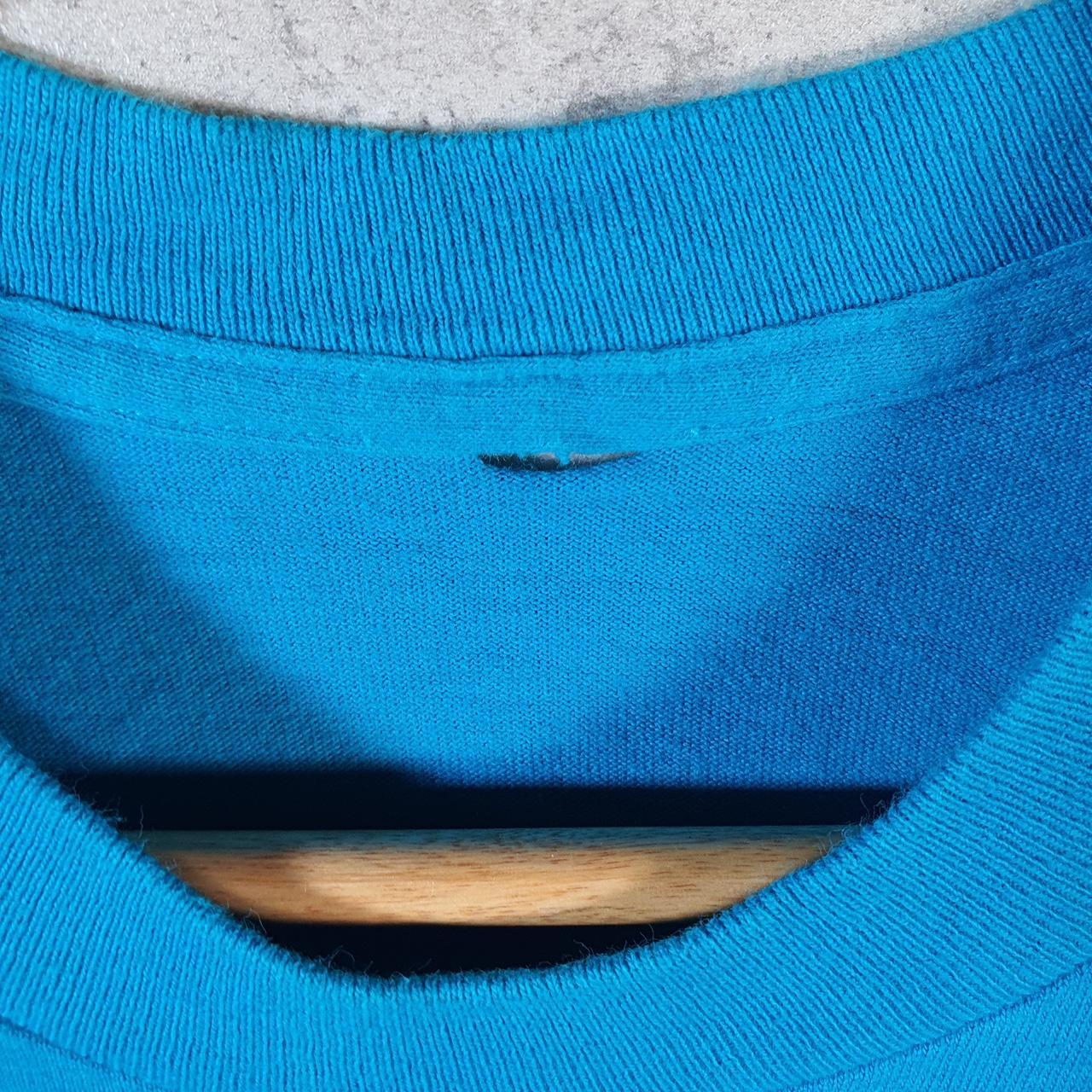 Vintage Charlotte Hornets Basketball 90s USA Single Stitch T Shirt Men’s Small Blue