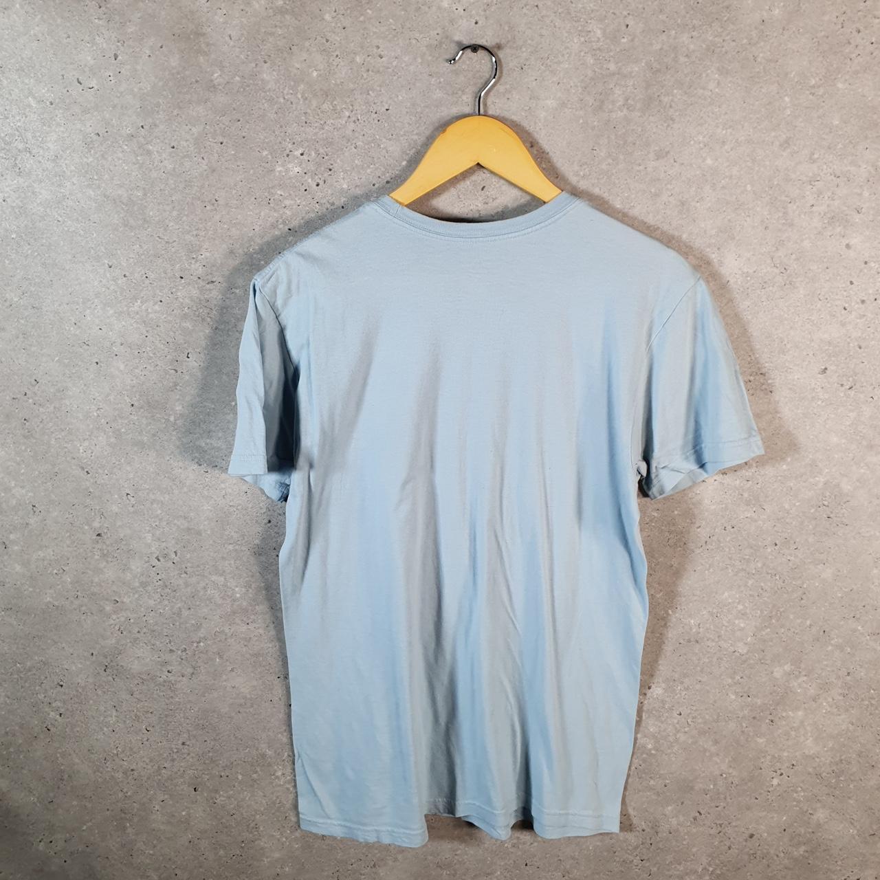 Vintage Ralph Lauren Polo Sport T Shirt Men’s Medium Blue Classic Fit Embroidered Pony C8678