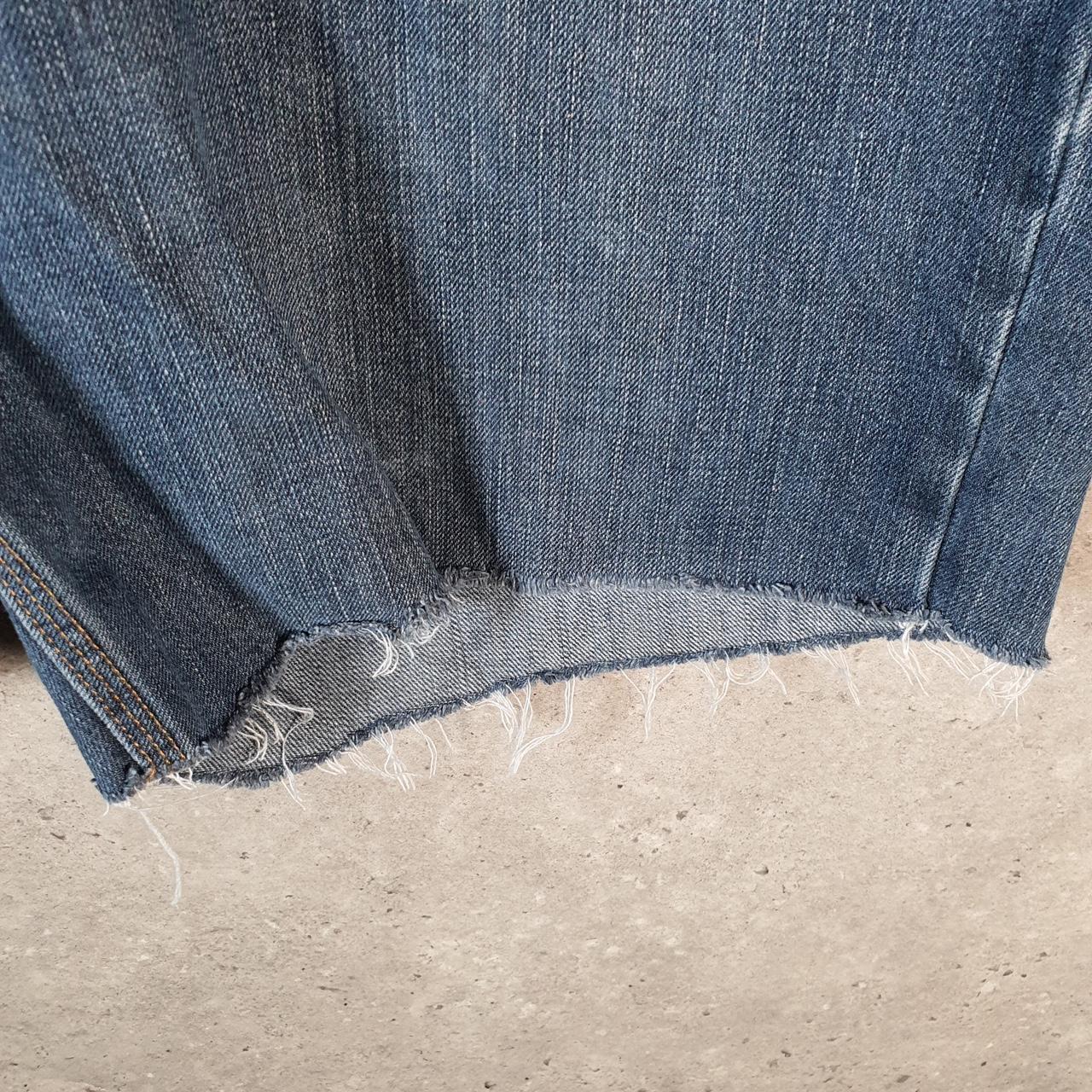 Vintage Carhartt Baggy Carpenter Shorts Jorts Cargo Men’s W38 Blue Relaxed Fit Workwear A4857