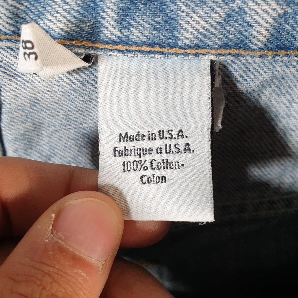 Vintage Calvin Klein Baggy Shorts Jorts Cargo Mens W38 Blue Relaxed Denim