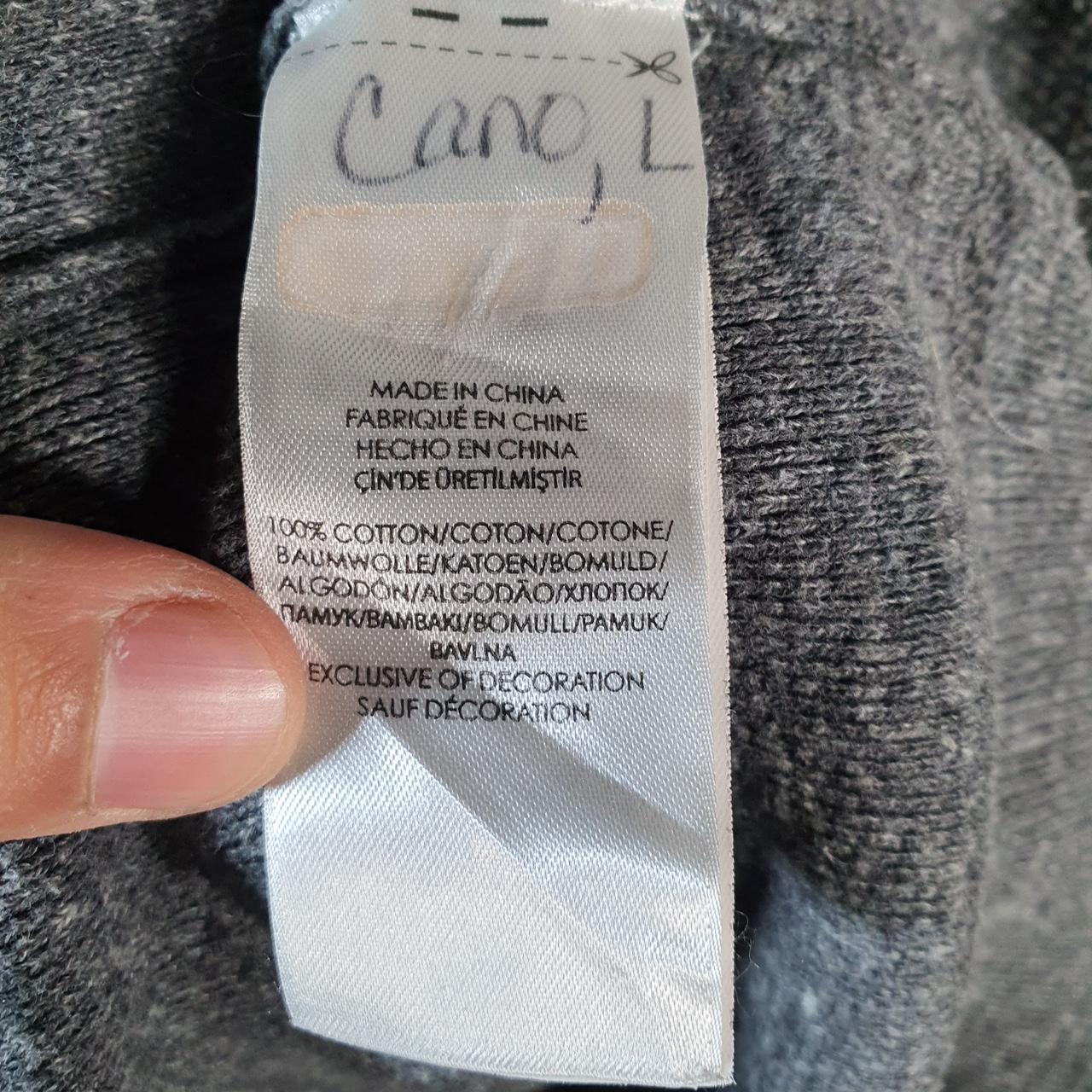 Vintage Ralph Lauren Polo Knit Sweatshirt Men’s Large Grey Pullover Pony C8850