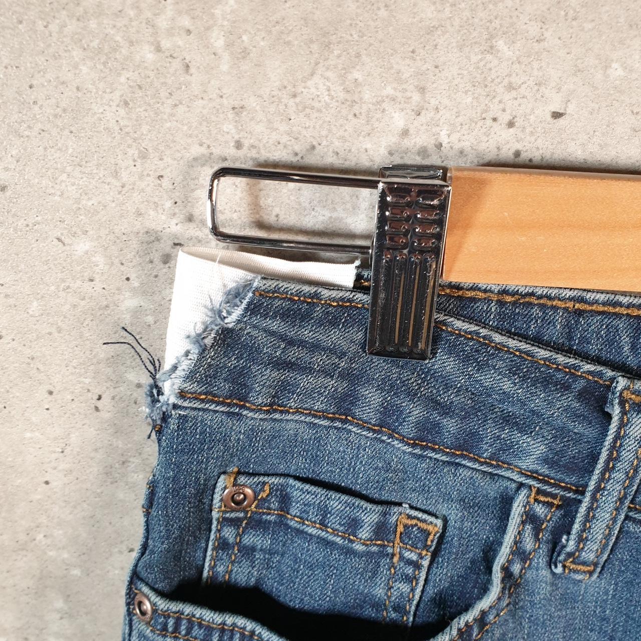 Vintage Lee Baggy Shorts Jorts Cargo Womens W28 Blue Relaxed Denim