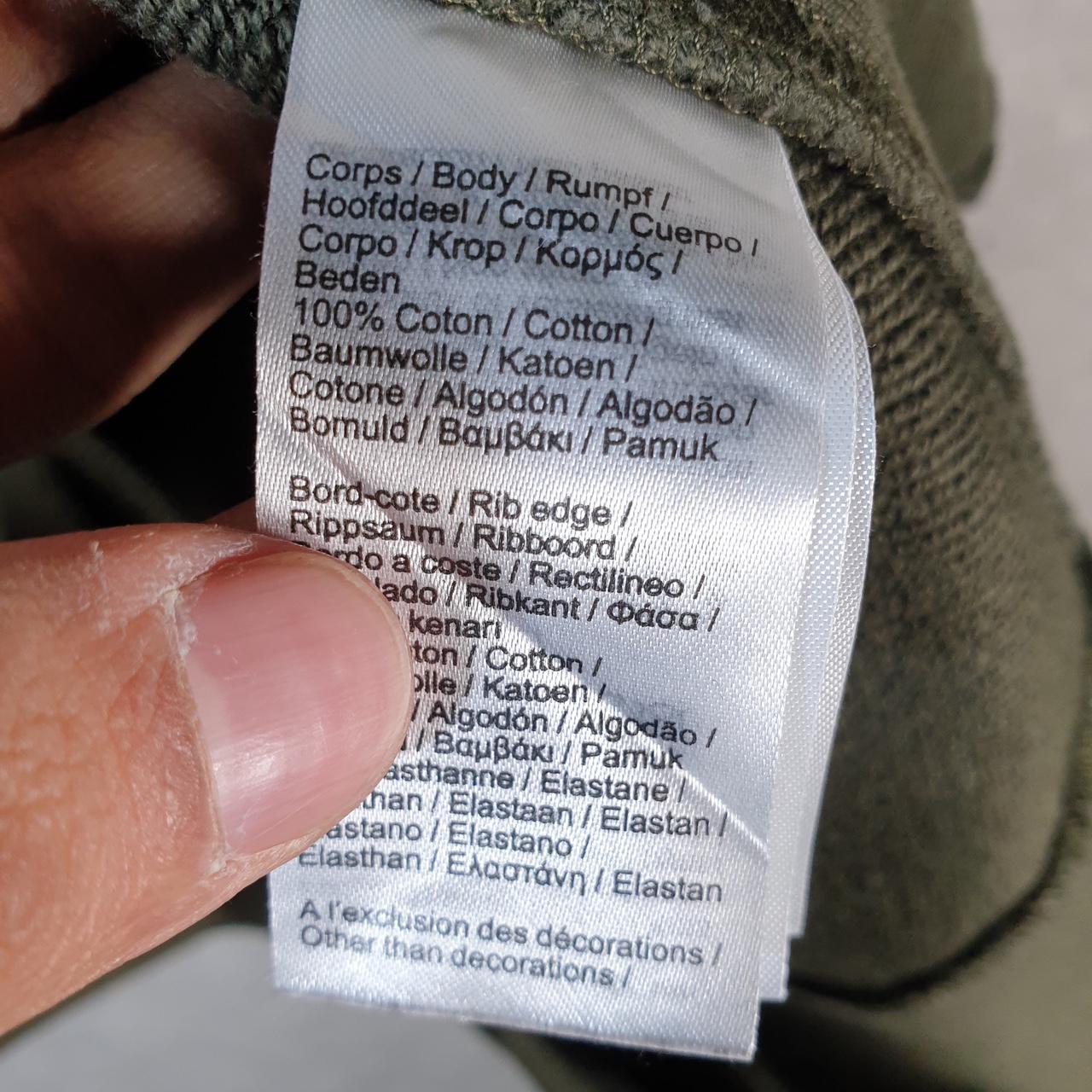 Vintage Lacoste Sweatshirt Men’s Small Green Pullover Logo Y2K Jumper Logo