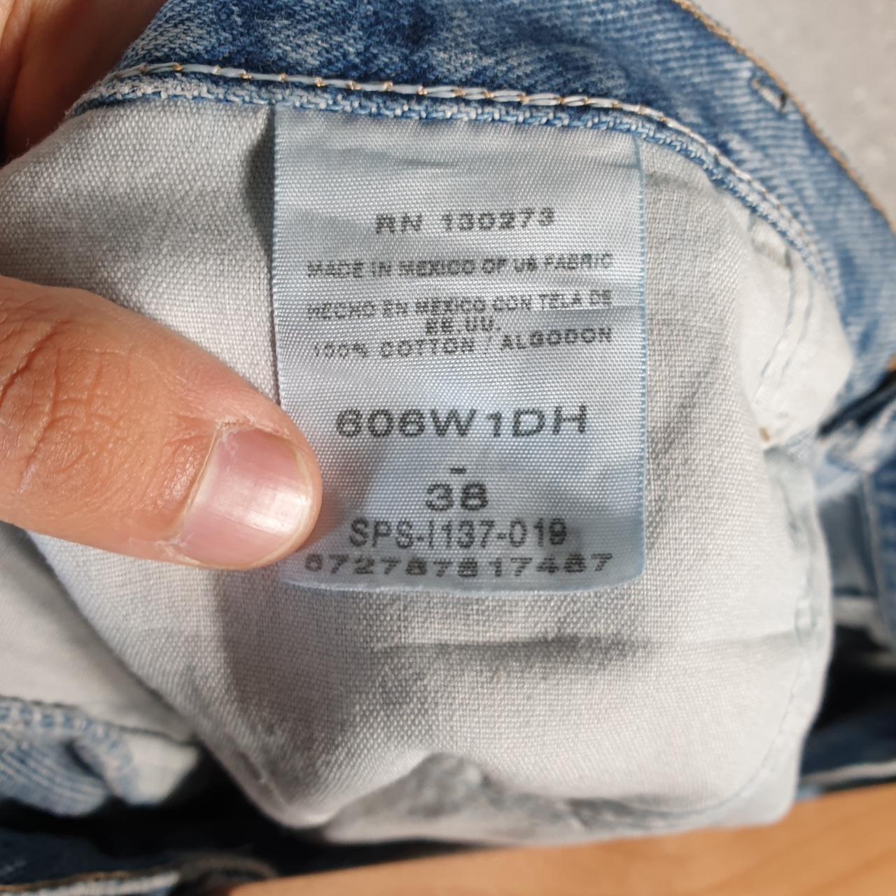 Vintage Wrangler Denim Shorts Jorts Cargo Men’s W38 Relaxed Blue Baggy Cotton