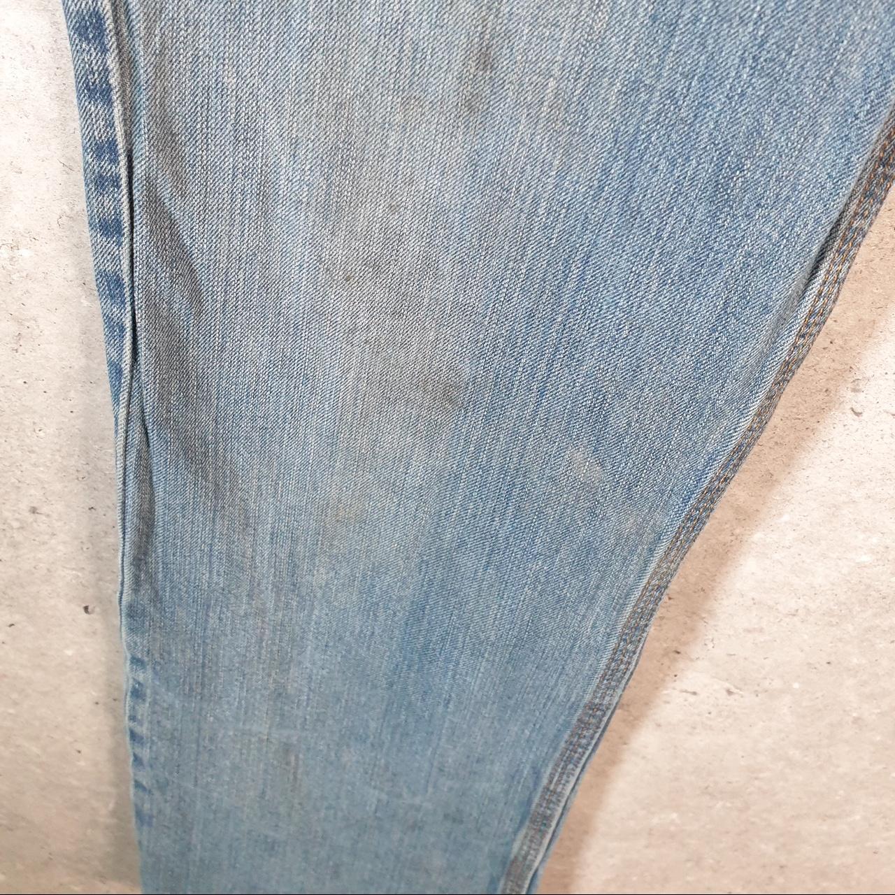 Vintage Carhartt Workwear Carpenter Jeans Mens W33 L32 Blue Denim Relaxed Fit USA