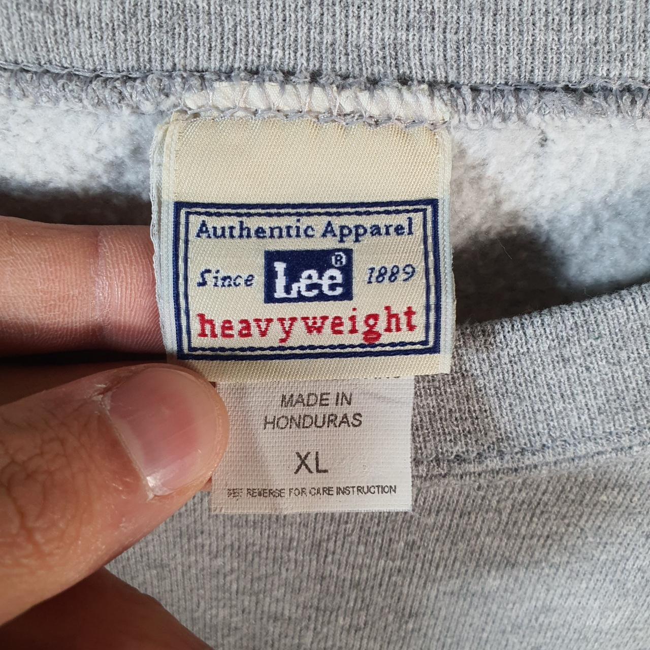 Vintage Lee Heavyweight Sweatshirt Men’s XL Grey USA VTCC Pullover