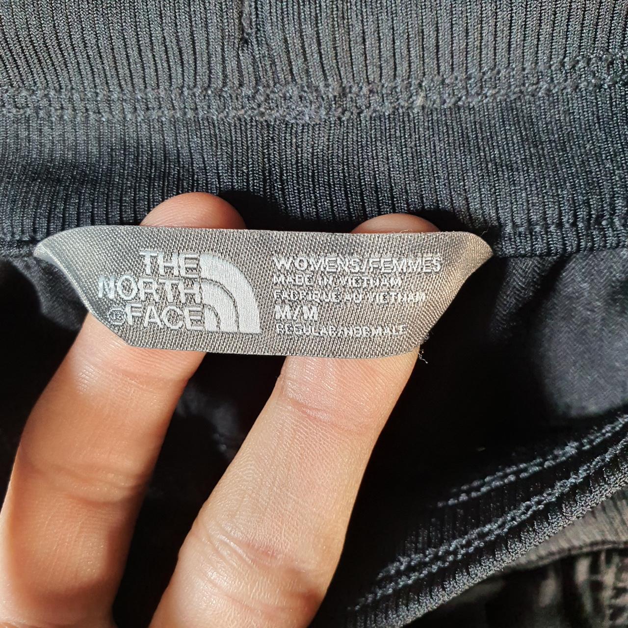 Vintage The North Face TNF Shorts Jorts Chino Cargo Womens Medium Black Baggy Cotton