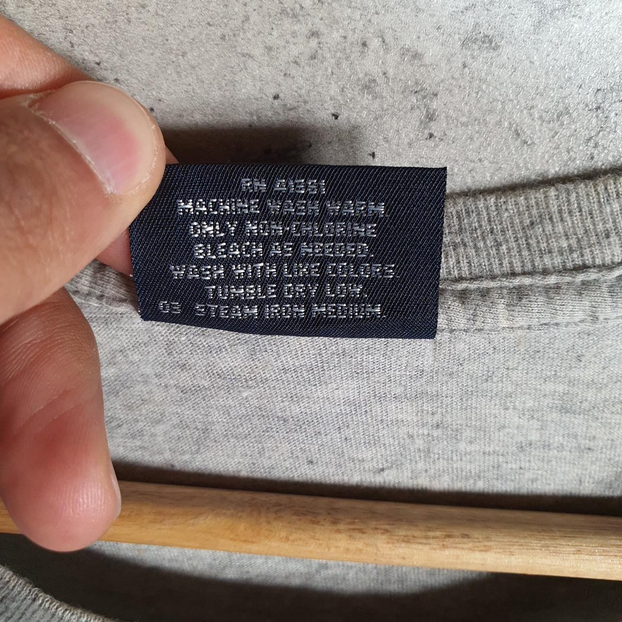 Vintage Ralph Lauren Polo Sport T Shirt Men’s XL Grey Custom Fit Embroidered Pony C8630