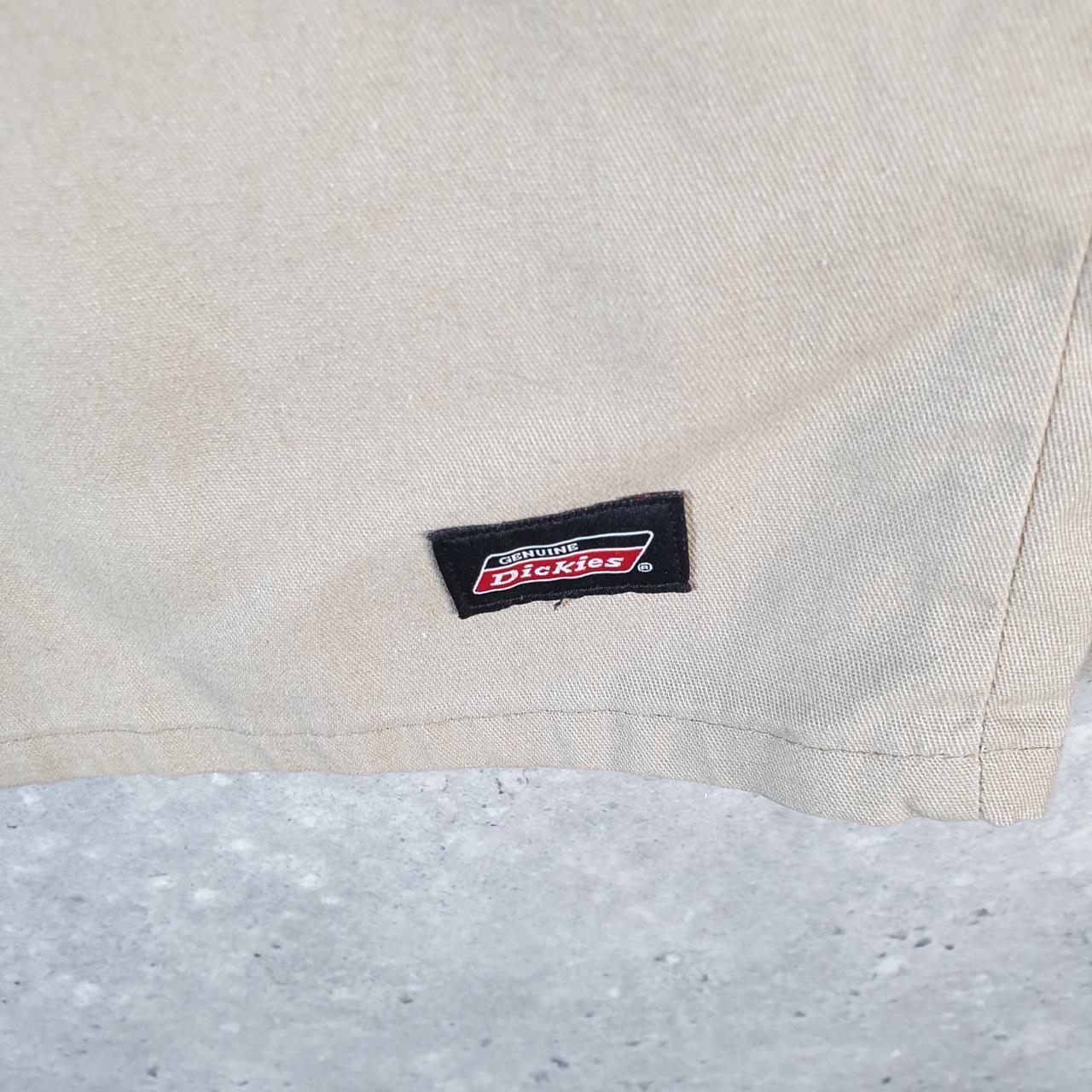 Vintage Dickies Baggy Chino Shorts Jorts Cargo Mens W38 Brown Loose Fit