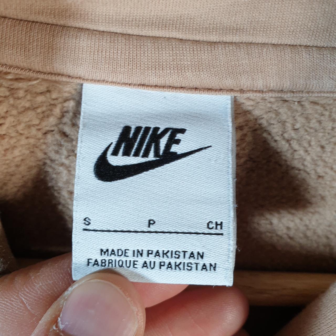 Vintage Nike Centre Swoosh Embroidered Hoodie Men’s Small Pink Swoosh Y2K Pullover