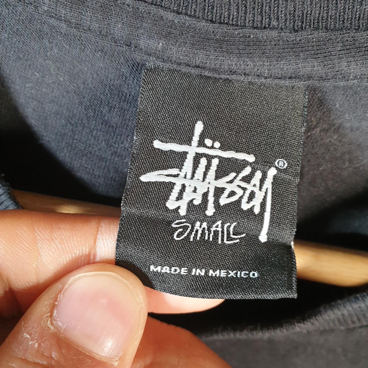 Vintage Stussy Jamaica T Shirt Men’s Small Black Graphic Short Sleeve