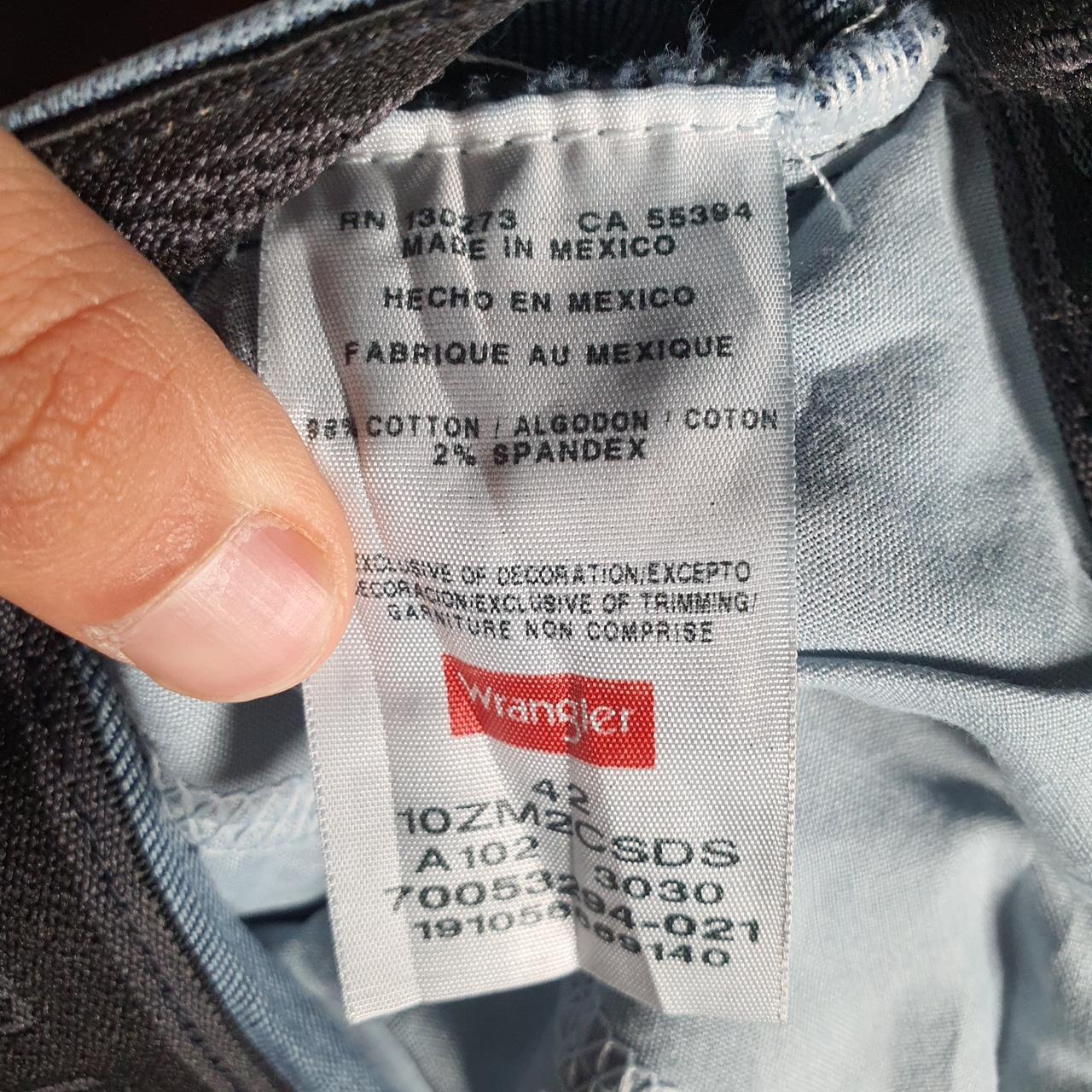 Vintage Wrangler Denim Shorts Jorts Cargo Men’s W42 Blue Baggy Cotton