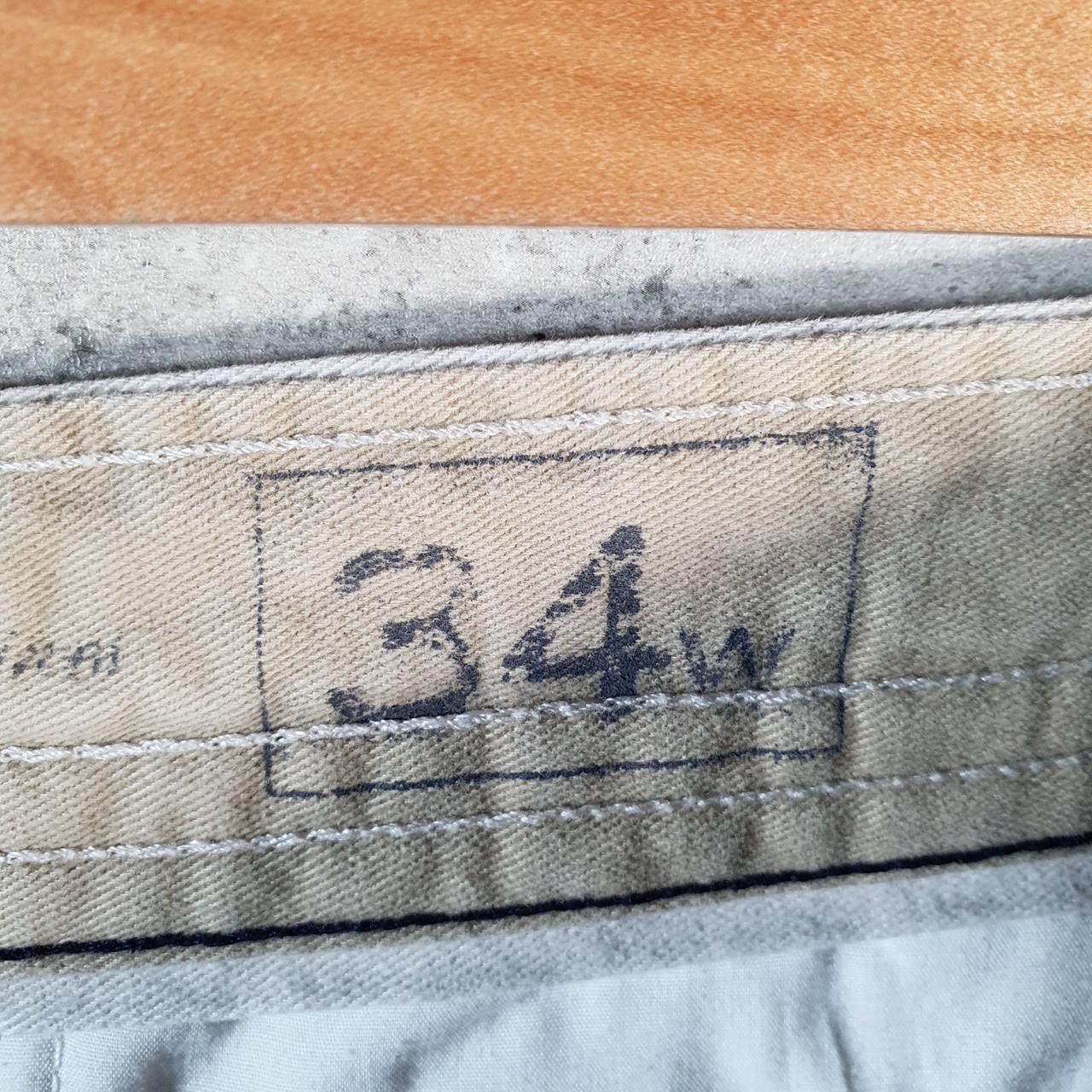 Vintage Dockers Chino Shorts Jorts Cargo Men’s W34 Beige Baggy Cotton A4418