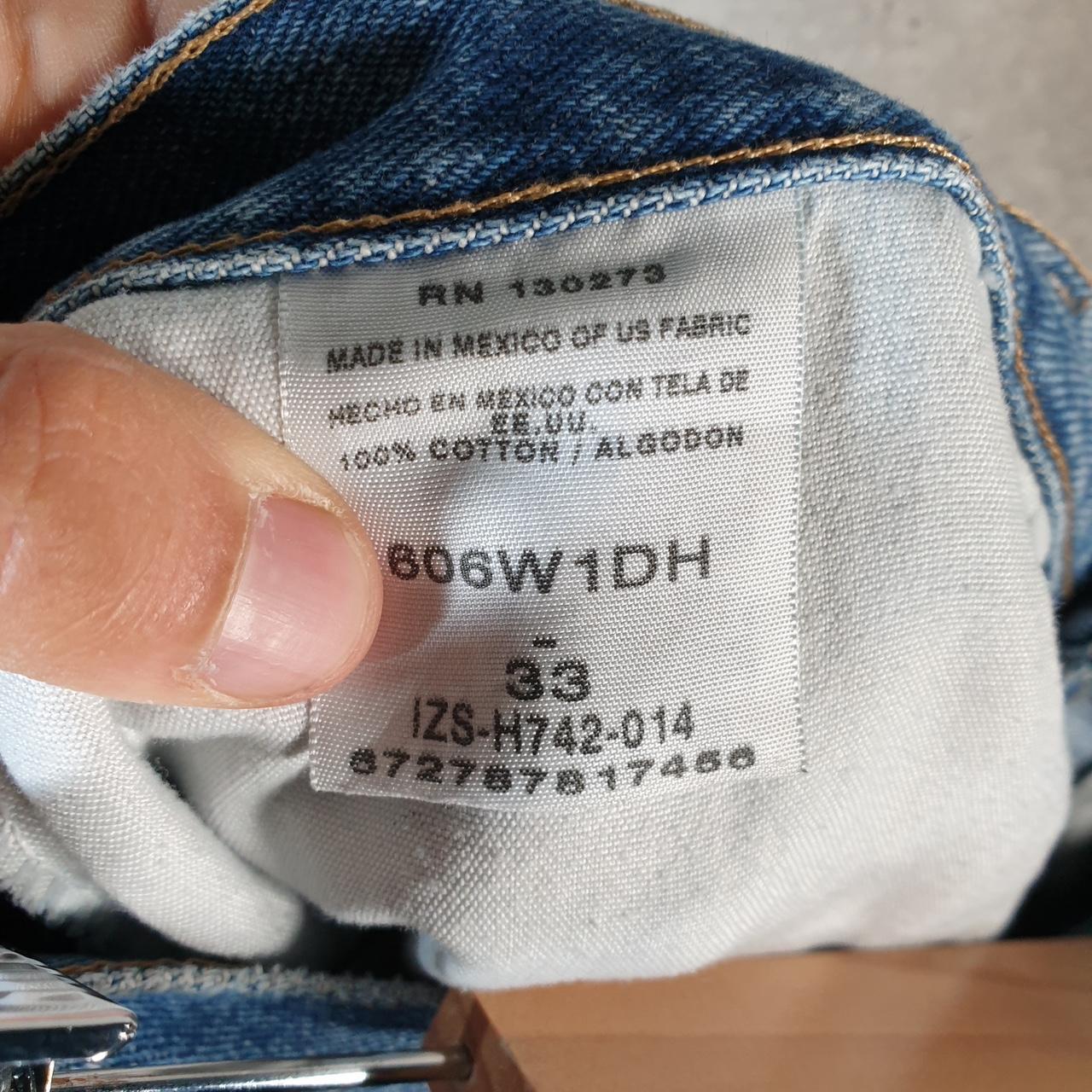 Vintage Wrangler Denim Shorts Jorts Cargo Men’s W33 Blue Baggy Cotton