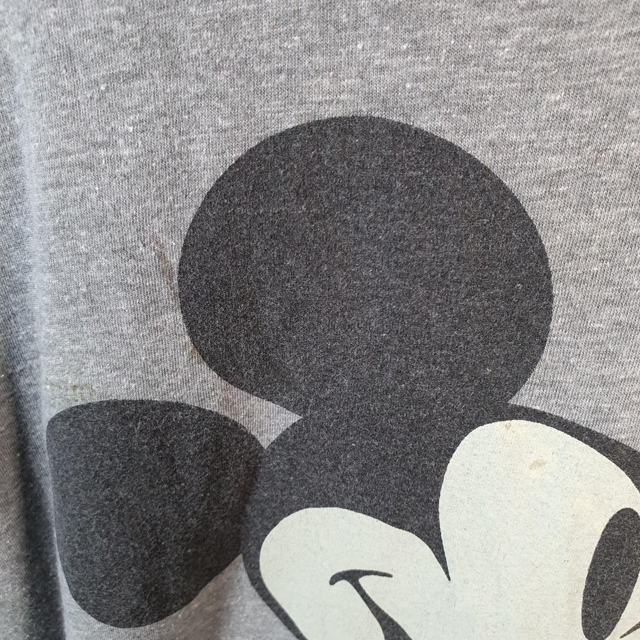 Vintage Disney Land Mickey Mouse T Shirt Men’s 3XL Grey Logo Graphic Cartoon
