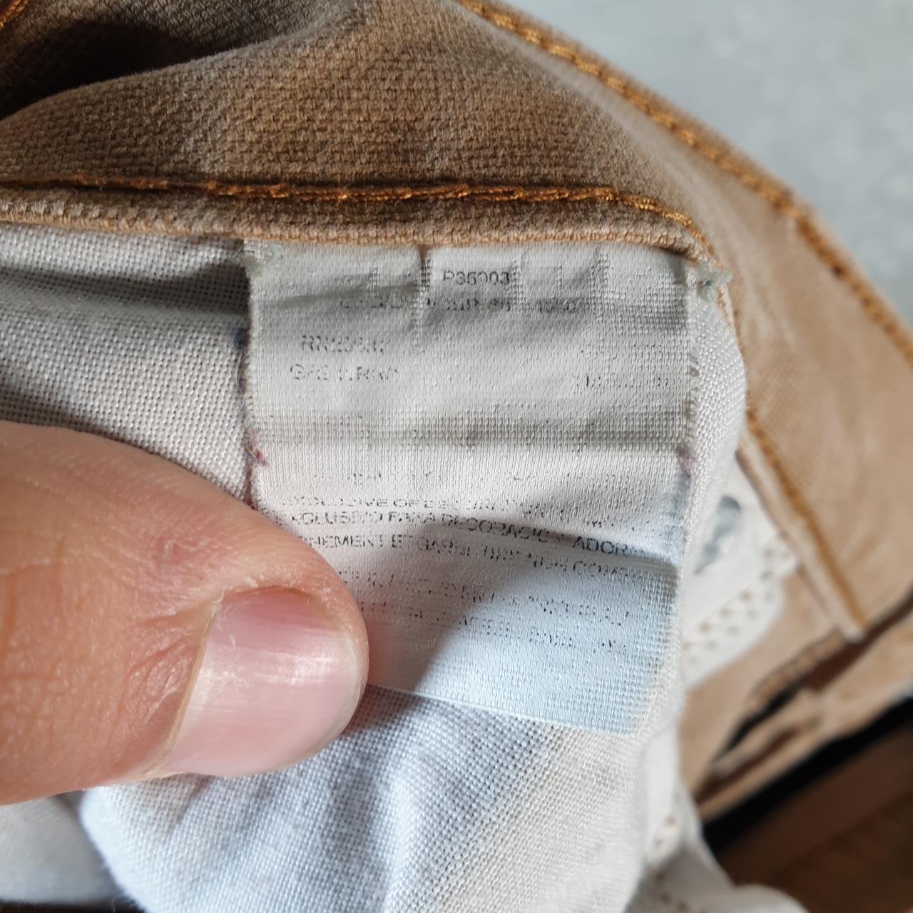 Vintage Dickies Carpenter Baggy Chino Shorts Jorts Cargo Mens W38 Brown Relaxed Fit