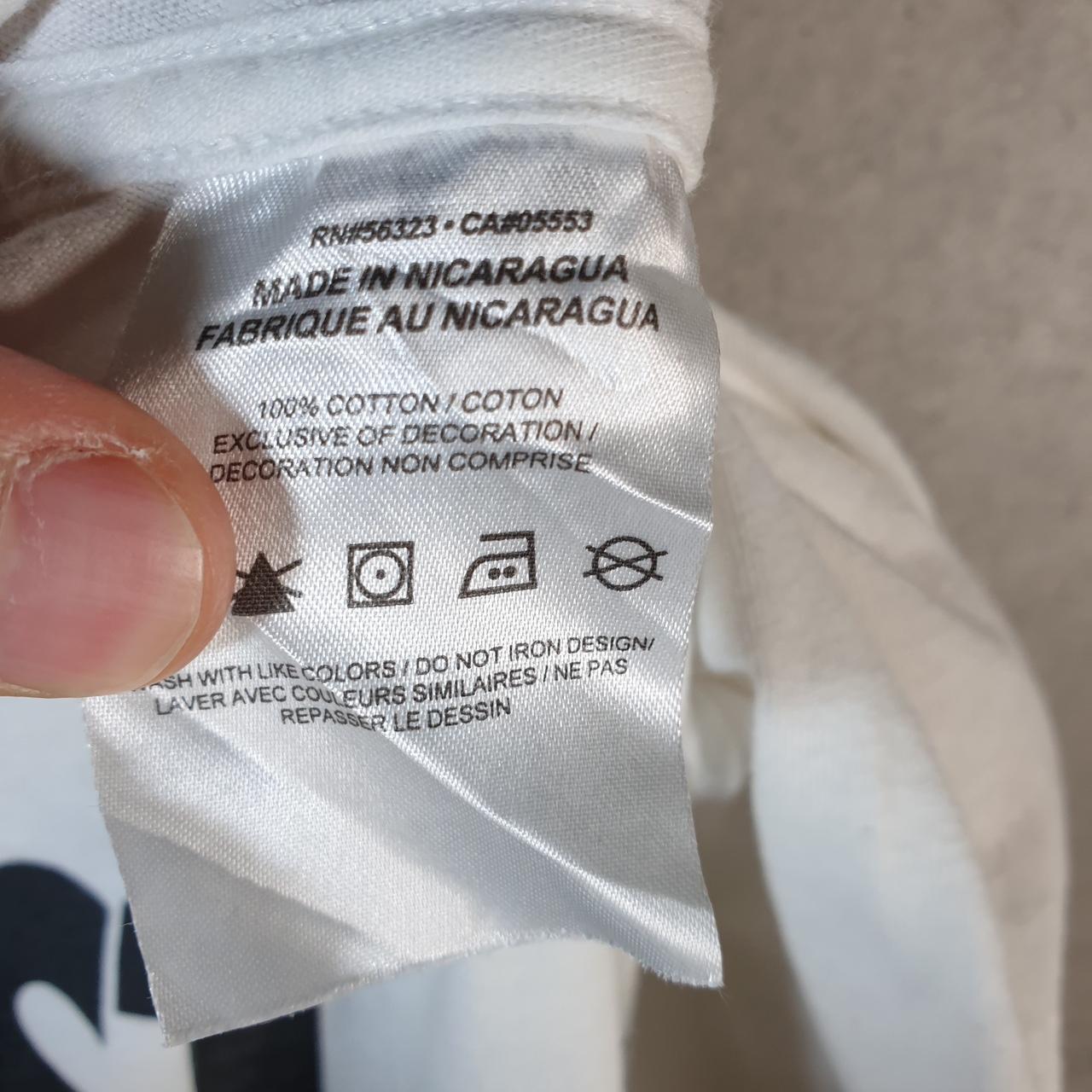 Vintage Nike Just Do It Spellout T Shirt Men’s Large White Logo Swoosh Athletic