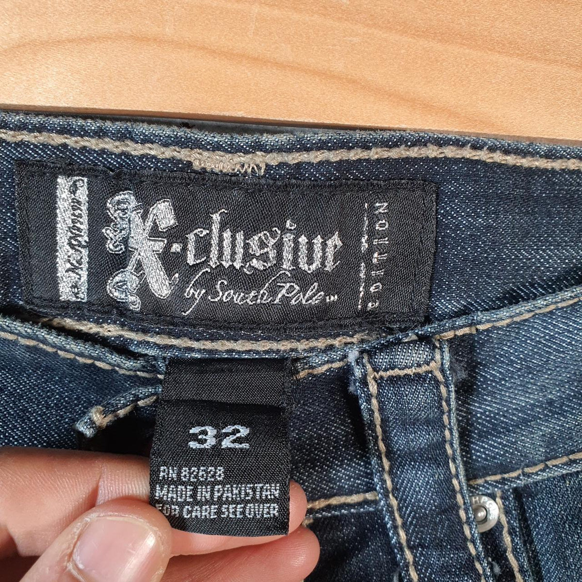 Vintage Exclusive SouthPole Baggy Y2K Hip Hop Jeans Mens W32 L30 Blue Denim Wide Leg Big Fish Vintage