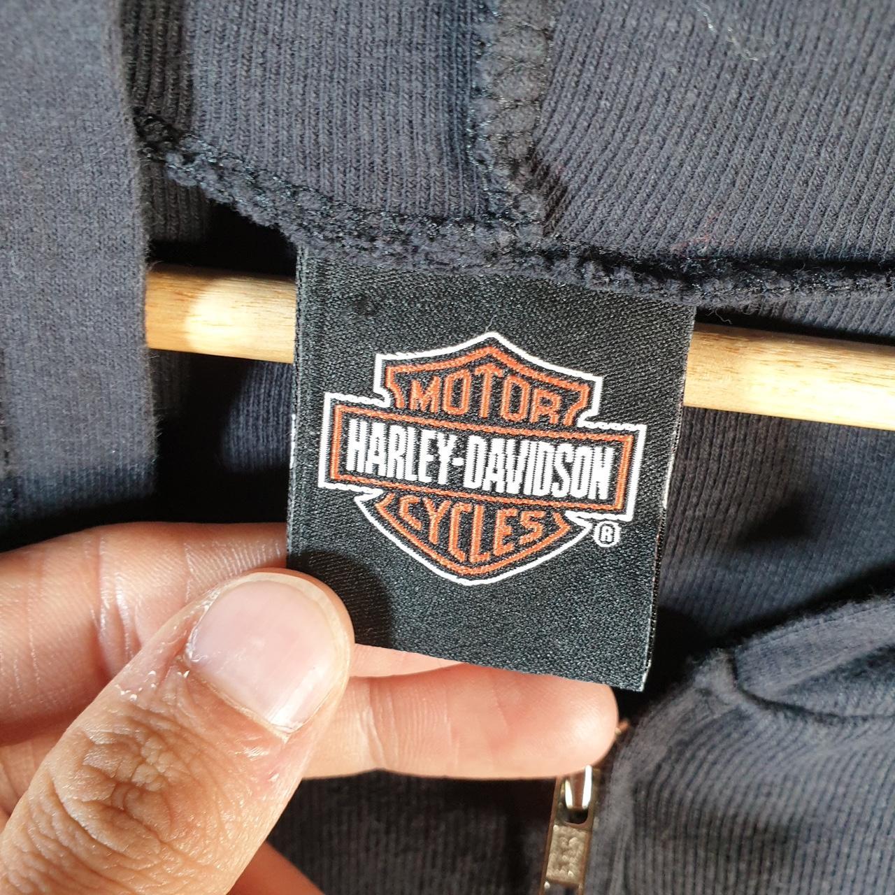 Vintage Harley Davidson 2009 MT Cheaha Oxford Alabama Hoodie Womens Large Black