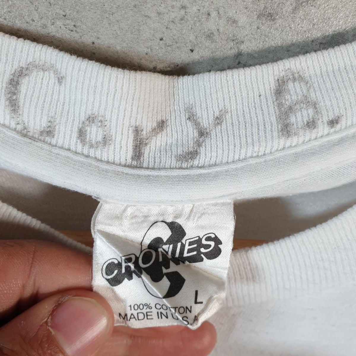Vintage Cronies Dewey Cheatem How Law Attorneys 90s Single Stitch T Shirt Men’s Large White