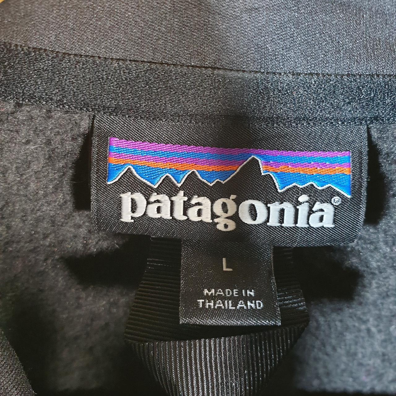 Vintage Patagonia Better Sweater Full Zip Fleece Sweatshirt Womens Large Black